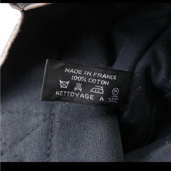 Hermes Authentic Fourre Tout PM Tote in Black Canvas - Picture 5 of 8